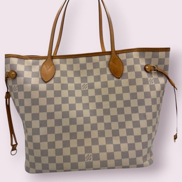 Louis Vuitton Damier Azur Neverfull MM - Picture 1 of 11